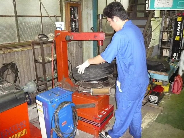 タイヤ交換