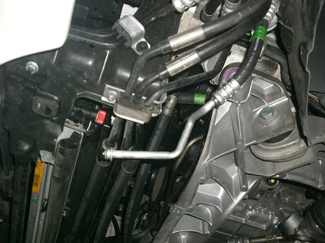 W211　エアコン修理