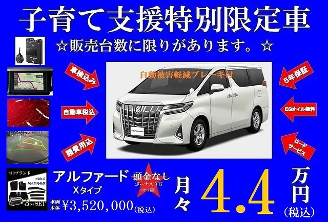 《育》のるだけ君　アルファード