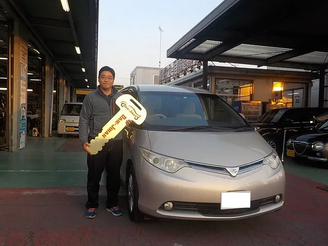 中古車エスティマ　ご購入　加須市在住　N様