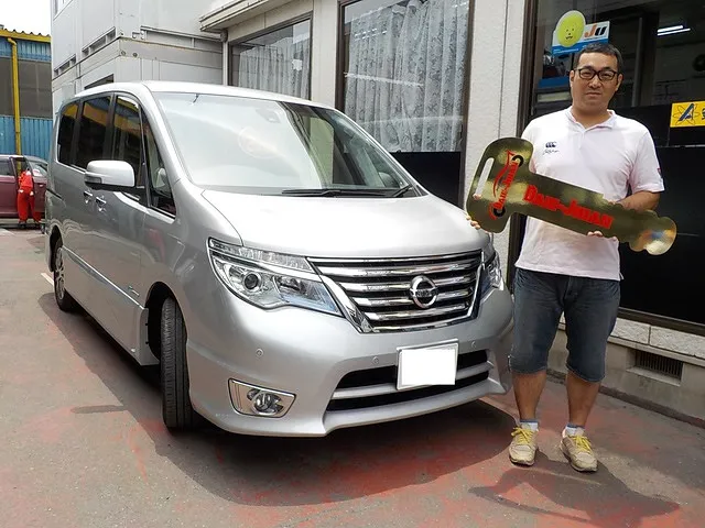 中古車セレナ　ご購入　館林市在住　K様