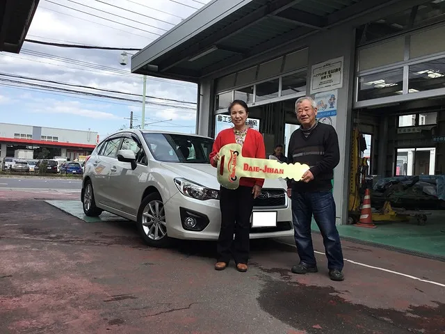 中古車インプレッサ　ご購入　行田市在住　Ｉ様