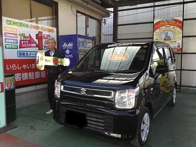 未使用車　ワゴンRご購入 行田市在住 Y様