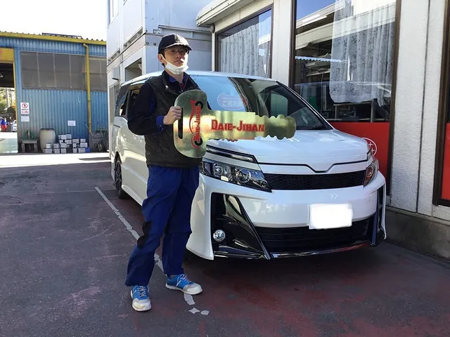 中古車　ヴォクシーご購入大阪府在住K様