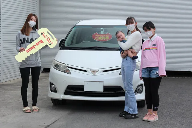 エスティマ　中古車　ご購入　埼玉県熊谷市　E様