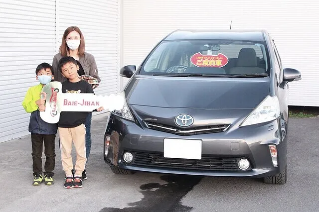 プリウスα　中古車　ご購入　加須市在住　I様