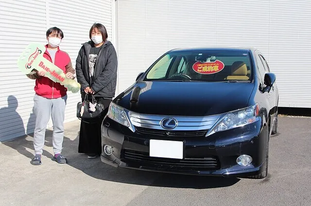 レクサスHS　中古車　ご購入　戸田市在住　I様