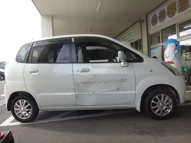 名古屋市守山区お住まいのお客様よりモコ運転席ドア板金修理ご依頼