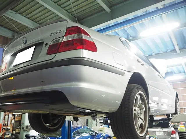 BMW　E46　330i　エンジンかからないエンジン止まる　燃料ポンプ　フィルター交換　新潟市のお客様