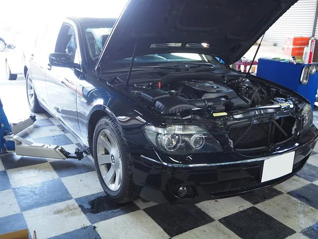 BMW　E65　オルタネーター交換　新潟市のお客様