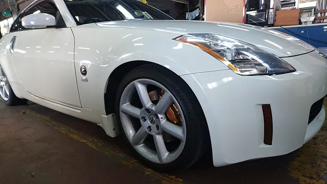 日産・フェアレディーZ(Z33)車検整備作業