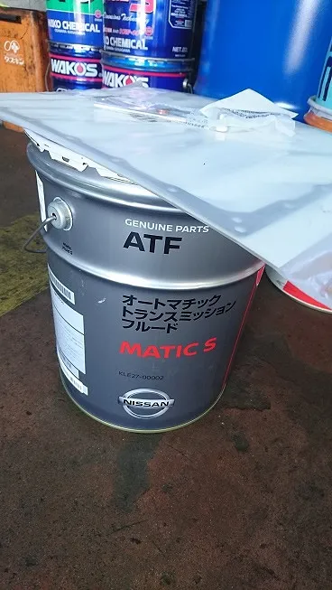 日産・フーガ（Y51）ATF(オートマオイル)交換やデファレンシャルオイル