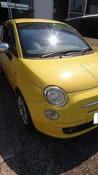 フィアット500(FIAT) 車検整備です。