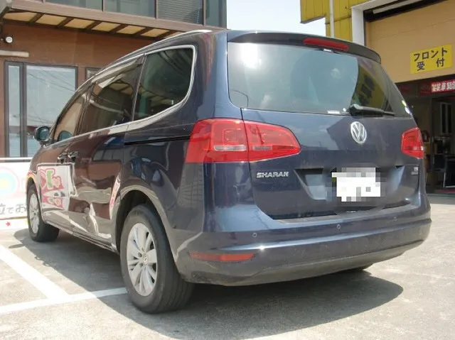 スライドドア キズ修理・へこみ修理 フォルクスワーゲン シャラン 費用：12万円 | 鈑金塗装 猿島郡