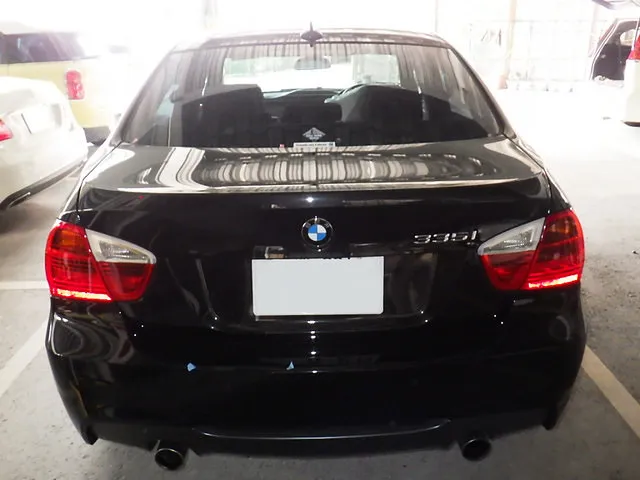 堺市 鈑金塗装 |  BMW リヤバンパー キズ・ヘコミ修理