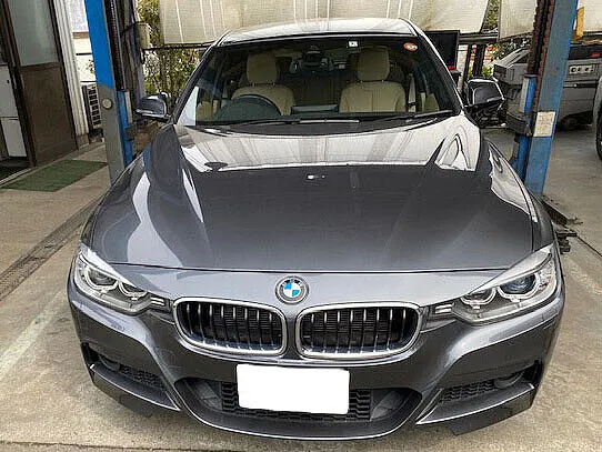 BMW 320d　エンジンチェックランプ点灯修理　O2センサー交換・EGRクーラー洗浄｜輸入車修理　高島市