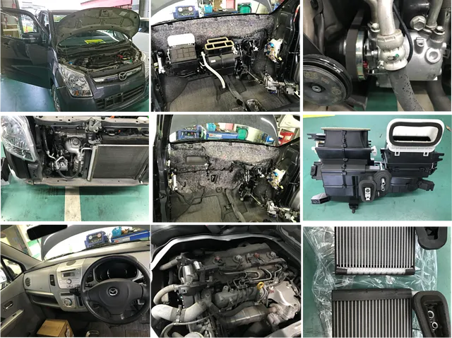 【修理事例】カーエアコン修理 ①