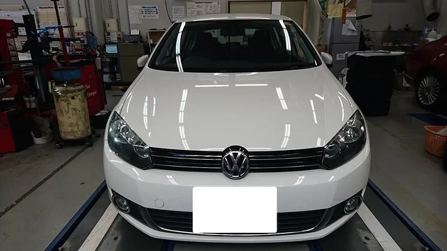 車検 VWゴルフ（ゴルフ６） ＡＢＳ警告灯点灯点検etc 文京区 大和