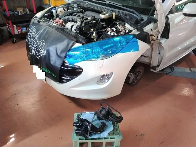 プジョー｜RCZ｜冷却水ランプ点灯｜鹿児島県鹿屋市｜EUROCARS