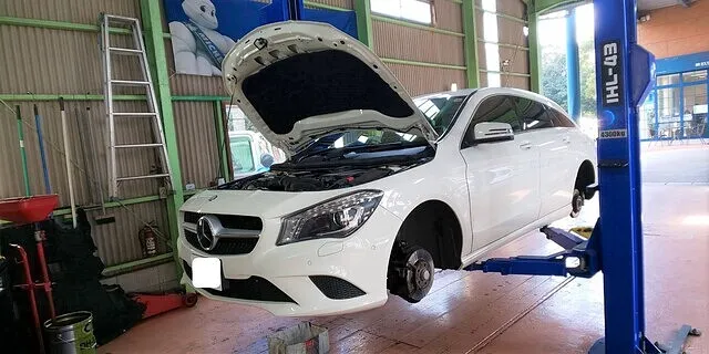 ﾒﾙｾﾃﾞｽ･ﾍﾞﾝﾂ｜CLA180｜車検｜鹿児島県鹿屋市｜EUROCARS