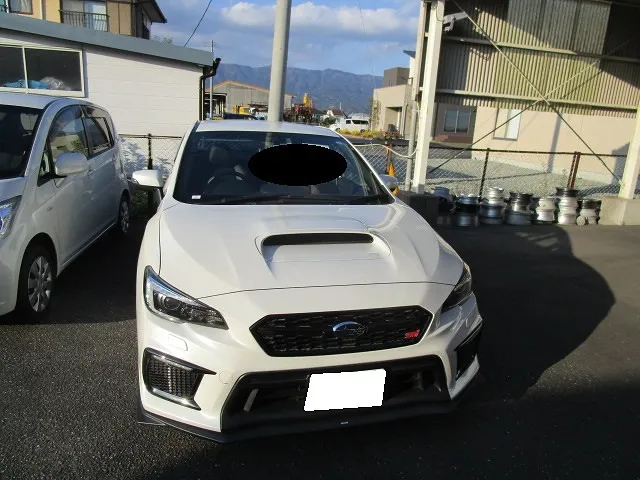 ☆WRX STI車検事例 物凄いスポーツカーです