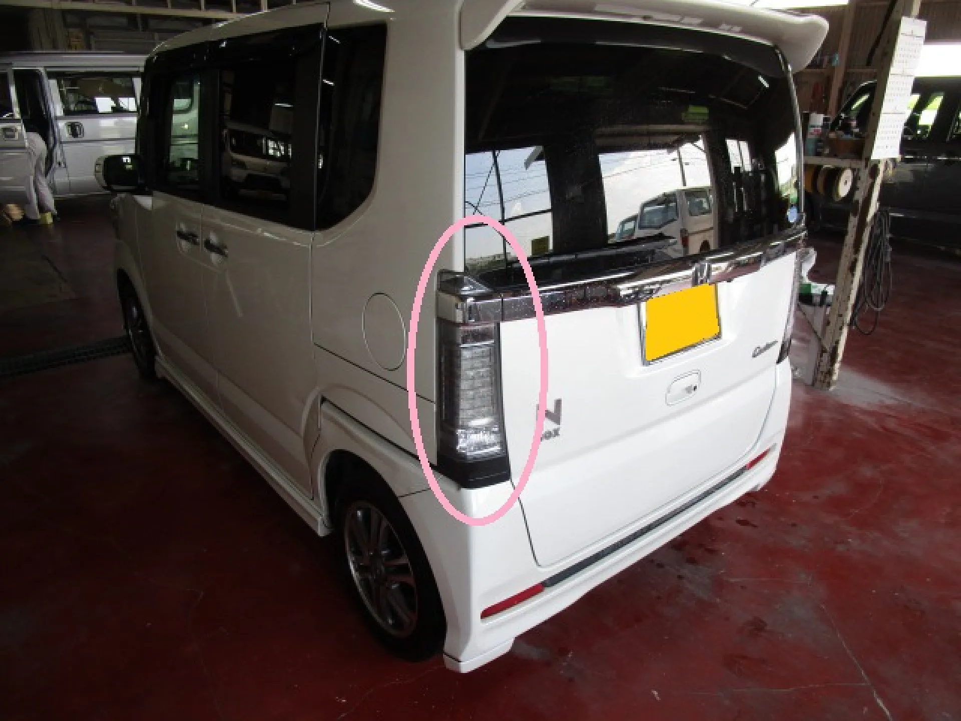 N-VAN Nバン スライドドアレール&リアドアナンバーガーニッシュ