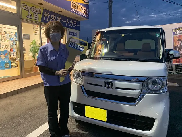 上田市のK様に新車のホンダ・N-BOXを納車させていただきました！！