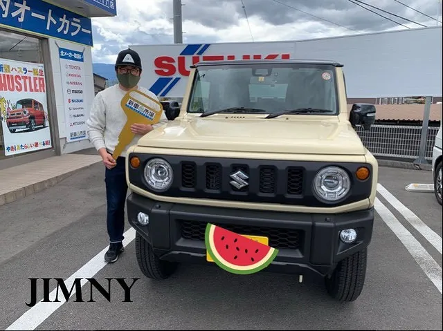 上田市のK様に新車のスズキ・ジムニーを納車させていただきました！