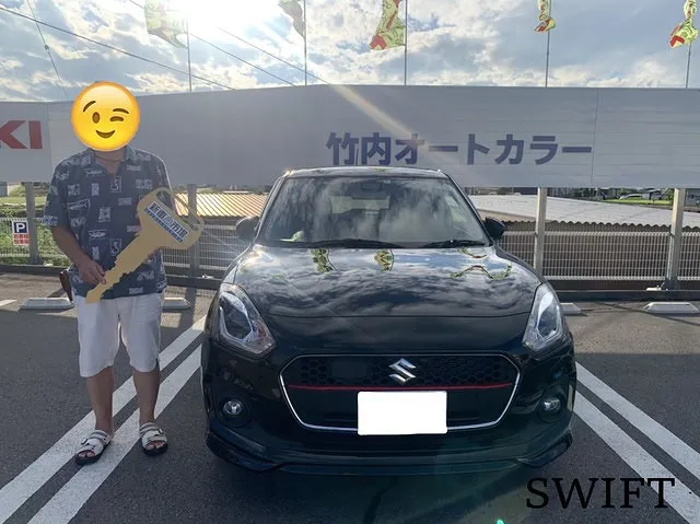 上田市のM様にSUZUKI・スイフトを納車させていただきました！