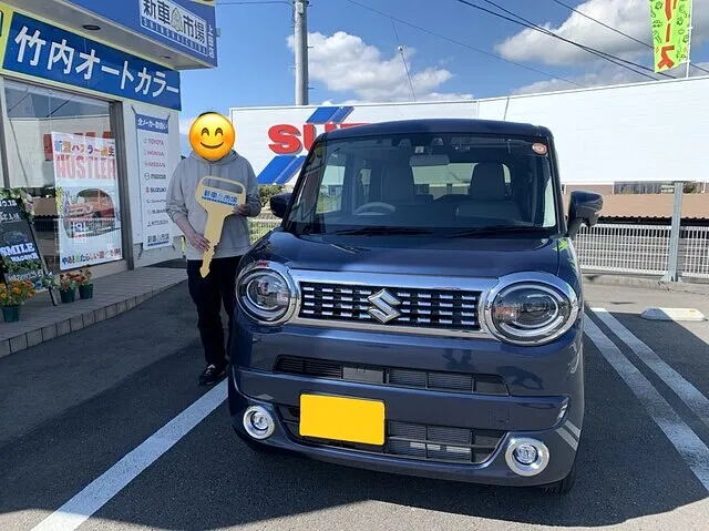 上田市のM様に新車のSUZUKI・SMILEを納車させていただきました！