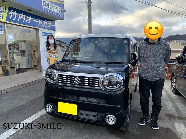 上田市のO様に新車のSUZUKI・SMILEを納車させていただきました！