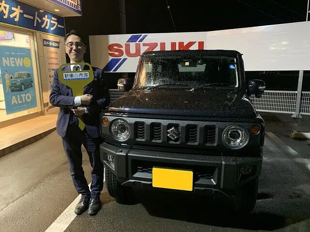 上田市のN様に新車のSUZUKI・ジムニーを納車いたしました！