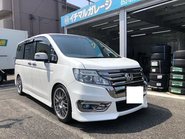 名古屋市守山区　持込タイヤ交換　ステップワゴン