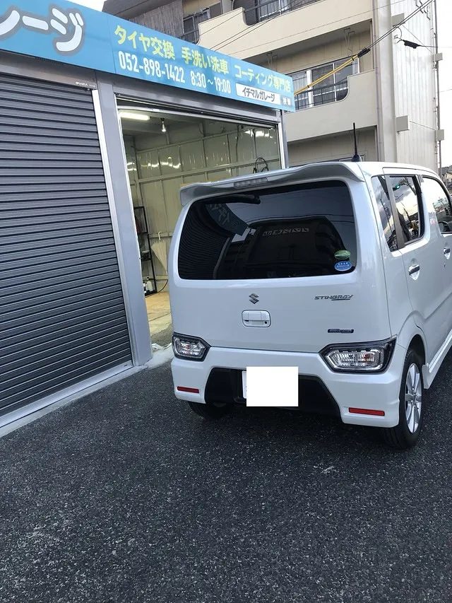 名古屋市中川区　カーフィルム　ワゴンRスティングレー