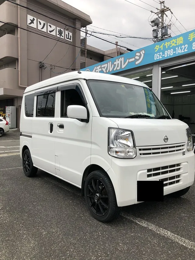 長久手市　直送タイヤ交換　NV100クリッパー