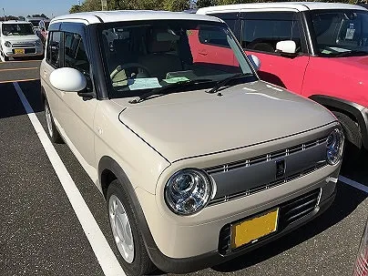 埼玉県加須市　車買取 スズキ　ラパン　平成２７年式　 走行２.２万km