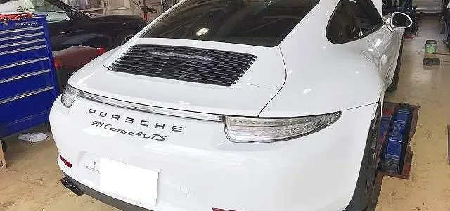 センターロックホイール ブレーキ持込交換 ポルシェ911 東京