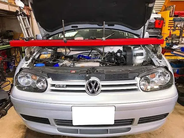 マニュアルミッション　ギア抜け修理　ゴルフ4 GTI