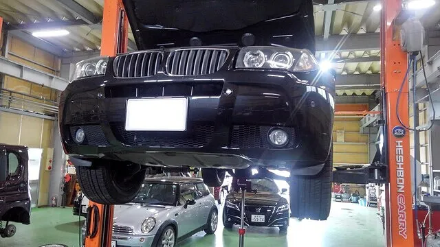新潟市中央区　Y様　BMW　X3　トランスファアクチュエーター　ギヤ交換
