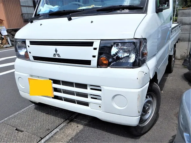 車☆板金塗装 日記㉛】岐阜市 三菱 ミニキャブ トラック 修理 ヘッド