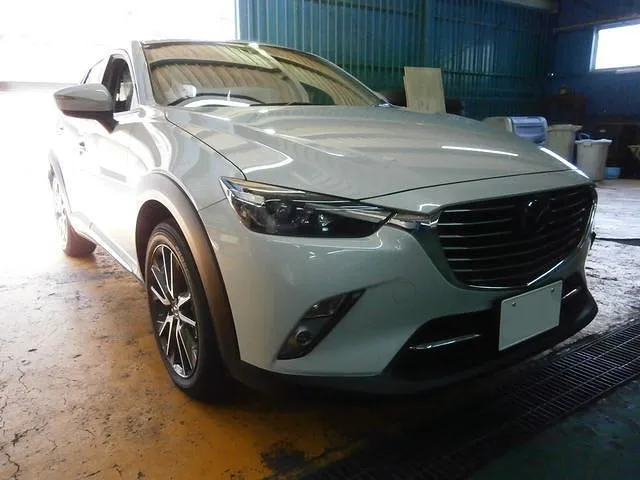 東大阪市　持ち込みダウンサス交換　ＣＸ－３　DK5FW