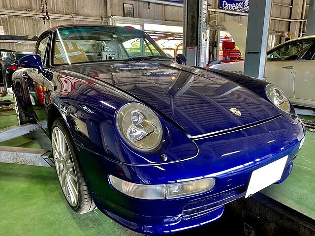 PORSCHE ポルシェ911空冷エンジン・オイル漏れ修理 小山市 カワマタ