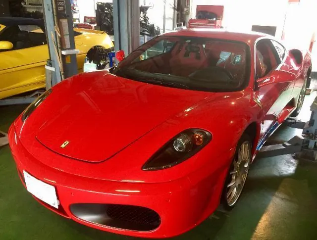 栃木県下野市 Ferrari 車検整備・修理