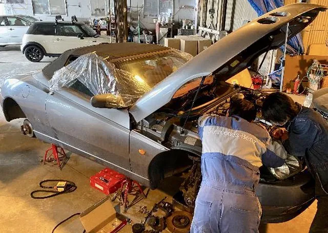栃木県宇都宮市 Alfa Romeo タイミングベルト交換 修理・整備・メンテナンス