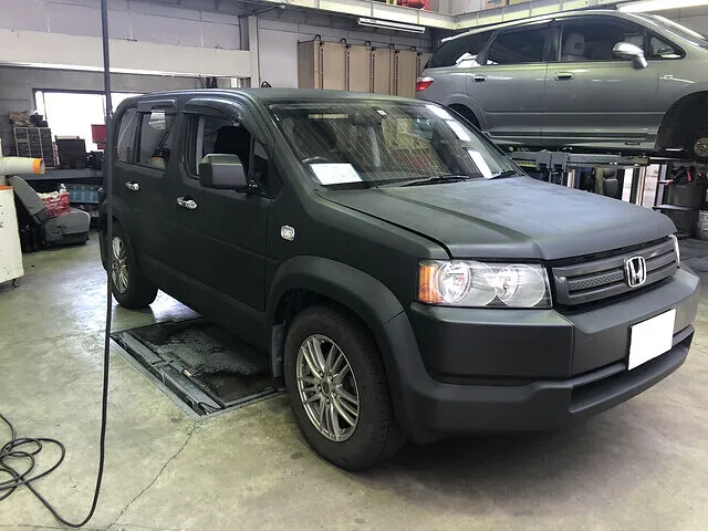 車検・ブレーキパッド・ヘッドライト交換　ホンダ クロスロード　費用：110,320円（税込）│明石市　車検・点検