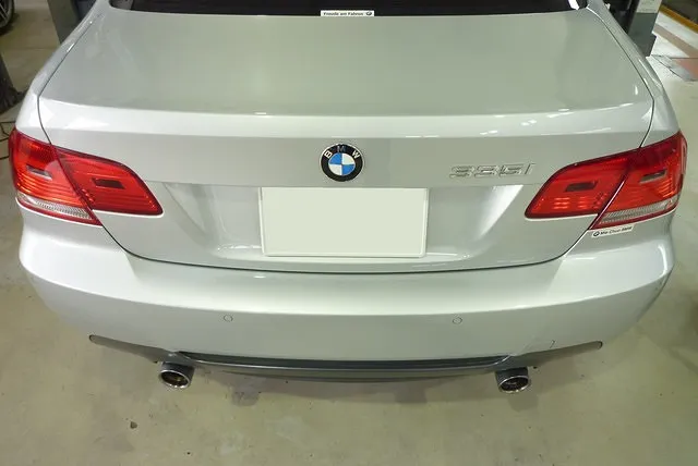 BMW E92 335i ワンオフマフラー 津市 ティーズアート