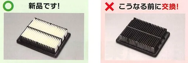 エア・クリーナ・エレメント交換