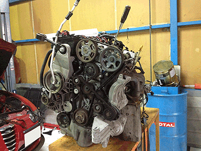 奈良県大和郡山市　輸入車修理 | アルファロメオ147　エンジン不調修理事例