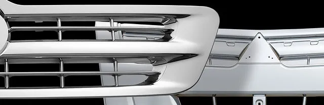 【会社・法人直送限定商品】フロントグリル　 ’07エルフ　標準ハイキャブ車　 後期型仕様 573308