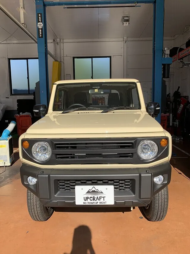 長野県　千曲市　ジムニー（JB64W）新車　用品取付　